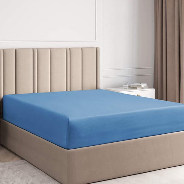 Husa pat bumbac cu elastic 100/200 cm